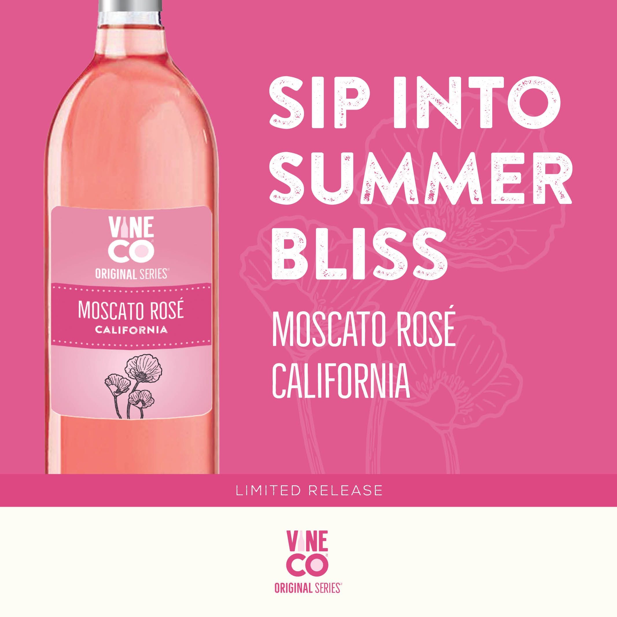Original Moscato Rose- Limited Release