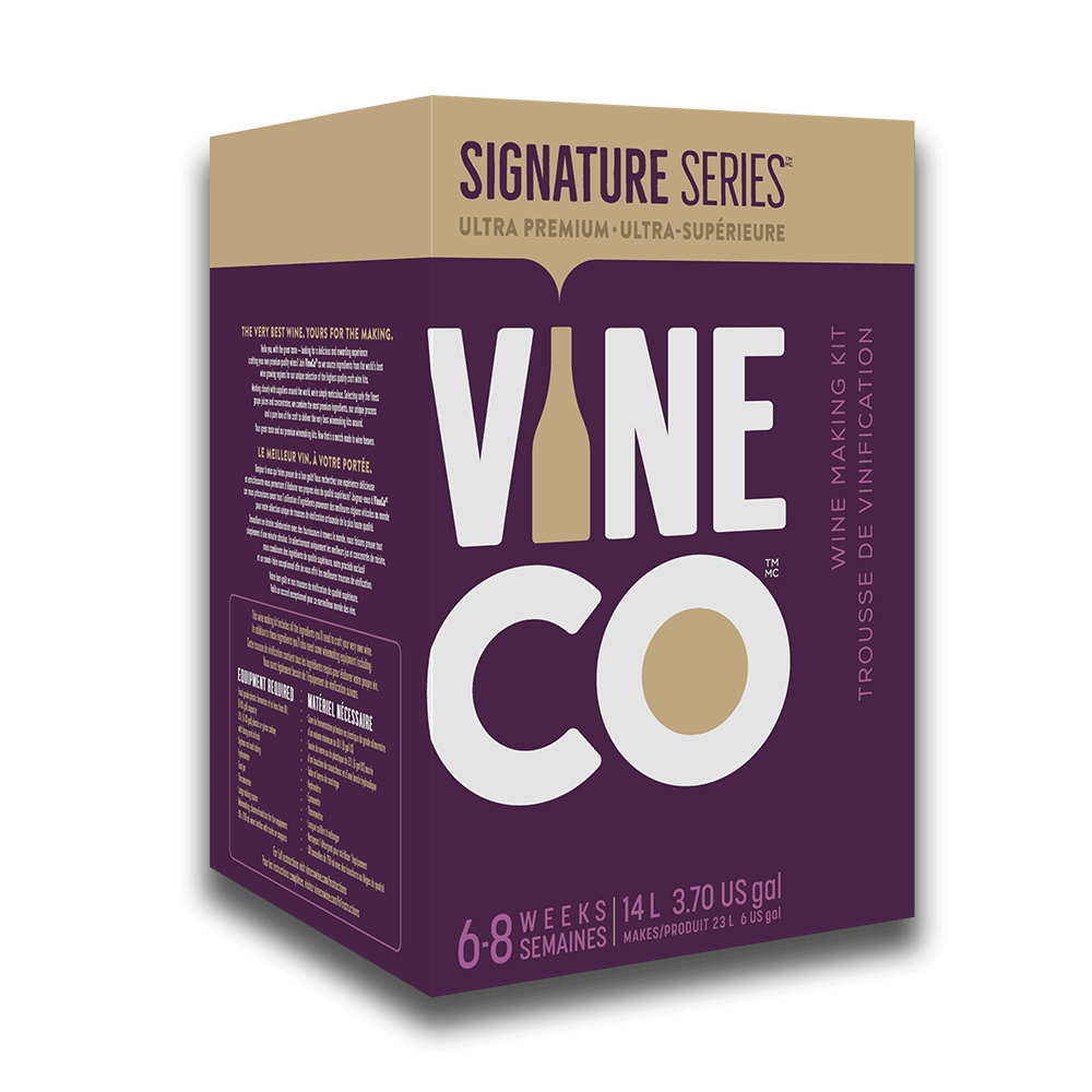 PREMIUM WINE KITS - Cabernet Merlot, Walla Walla Washington - Red Signature Series Wine Kit With Grape Skins