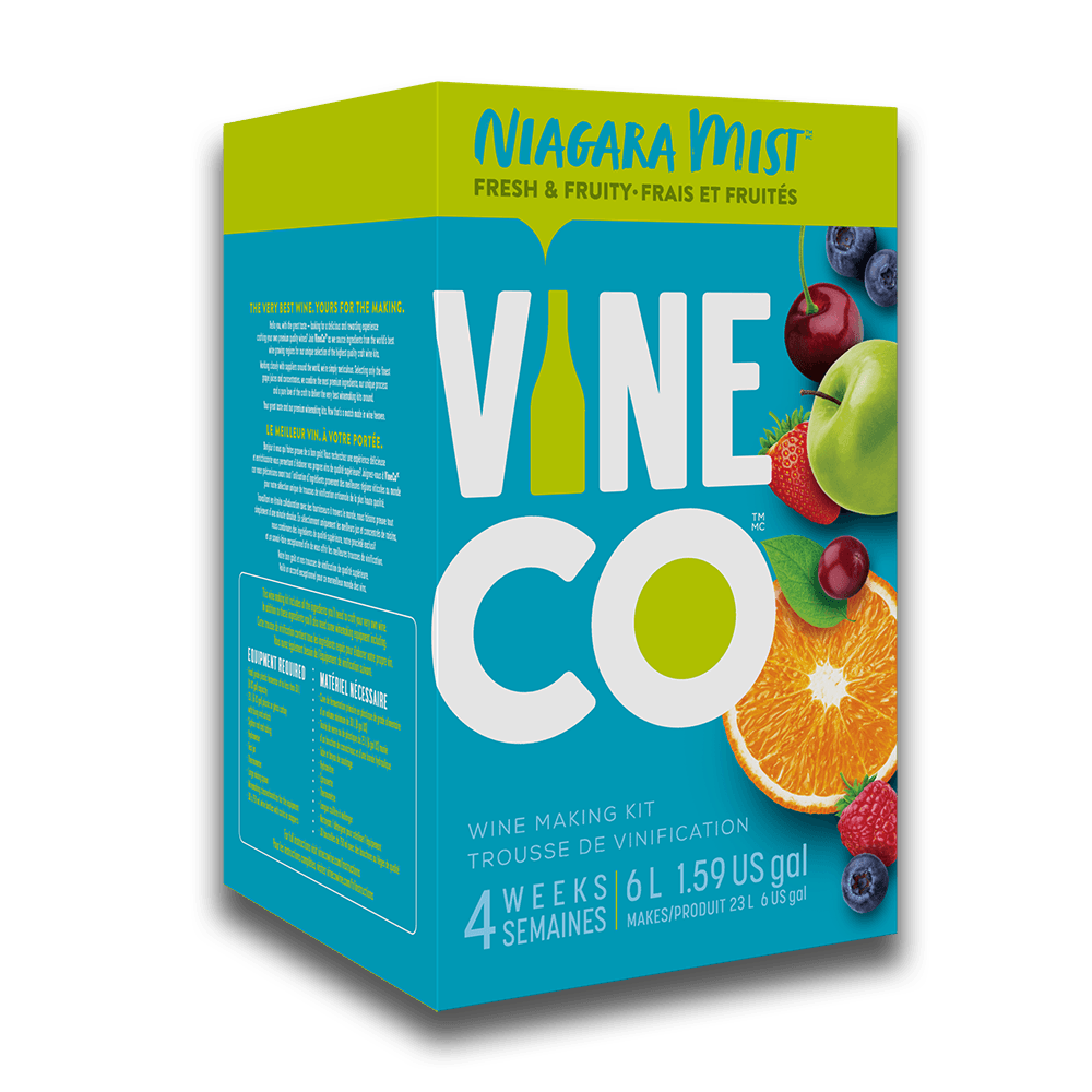 FRUIT WINE KITS - Orchard Crisp Riesling - White Niagara Mist Fruit Wine Kit