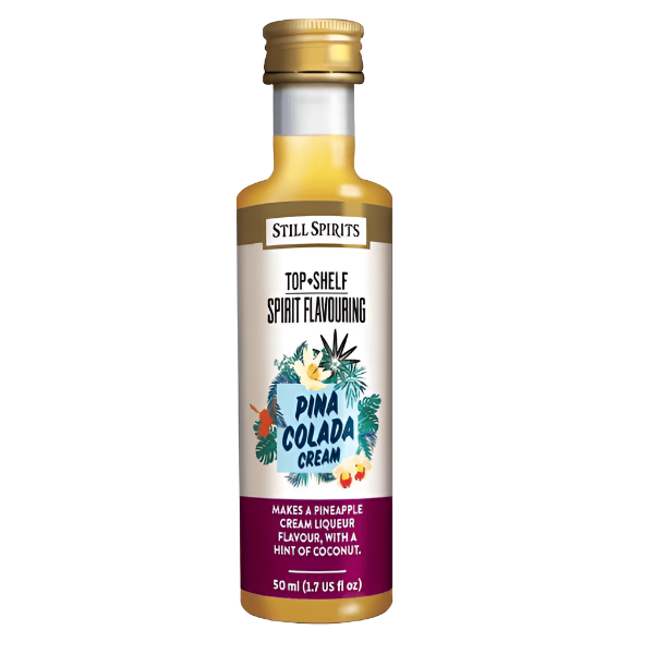 50 Ml bottle of pina colada cream mix
