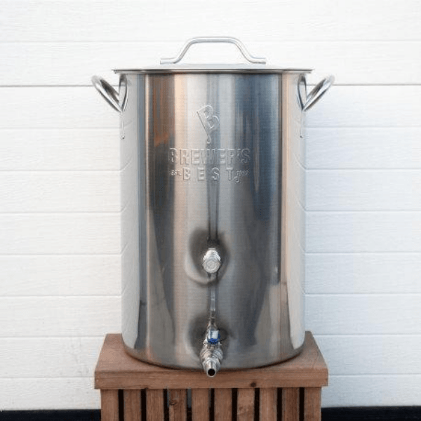 KETTLES - 8 Gallon (30L) Stainless Steel Brew Kettle, 2 Ports