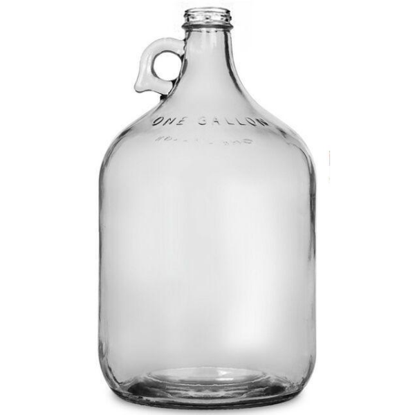 4 Liter (1 US Gallon) Glass Jug