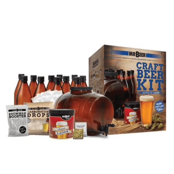 Mr Beer Starter Kit - American Lager (with Bottles) - EA