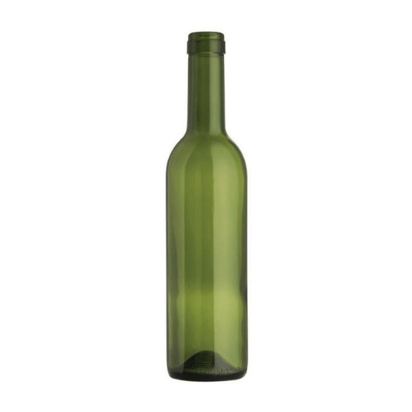 BOTTLES - 375ml Glass Green Bordeaux Bottle - Case Of 24