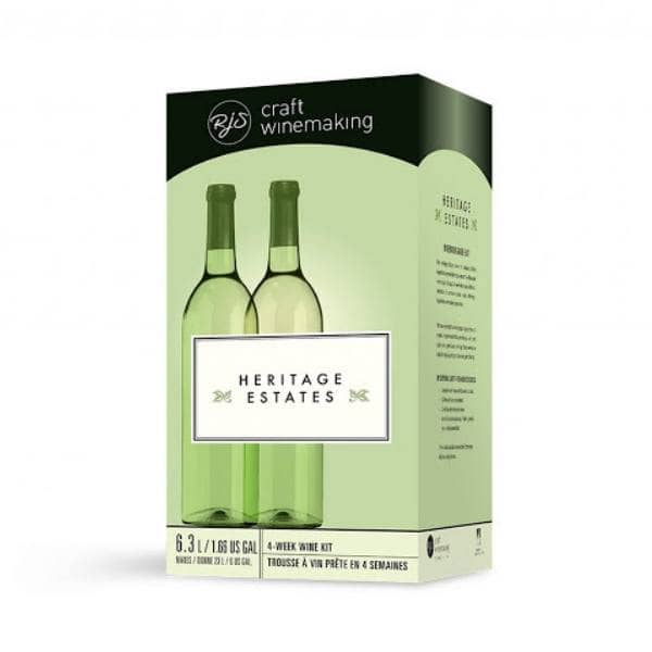 4 WEEK WINE KITS - Pinot Noir - Red Heritage Estates Wine Kit