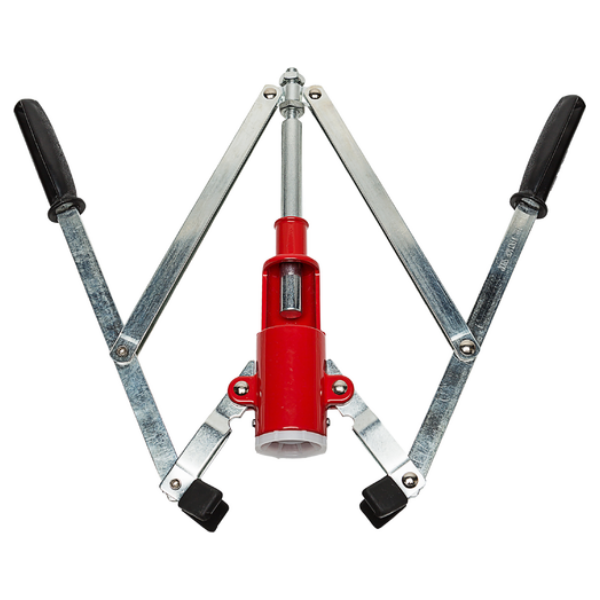 Red and silver handcorker