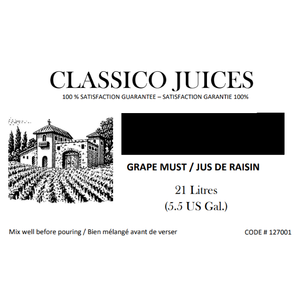 Alicante - Red Classico Juice.