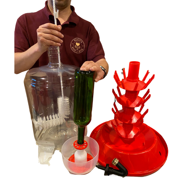 Complete 6 Gallon Wine Starter Kit.