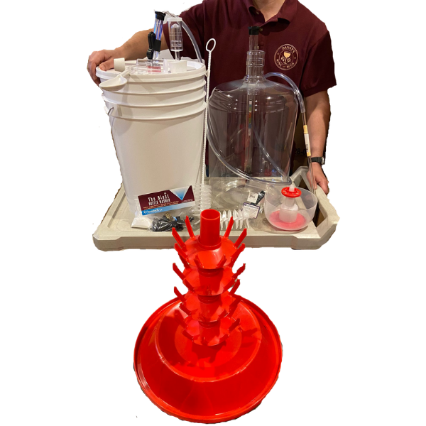 Complete 6 Gallon Wine Starter Kit.