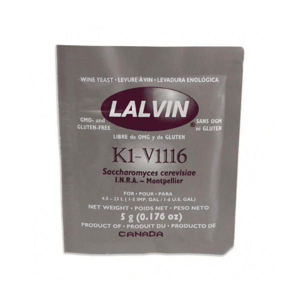 best yeast for fruit wine - Lalvin K1-V1116
