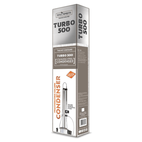 T500 Reflux Column Condenser - Stainless Steel