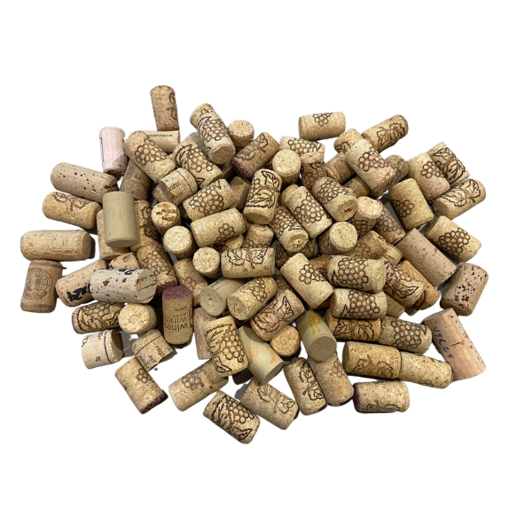 Assorted Used Real Wine Corks for Upcycle - 30/Bag (Refurbished).
